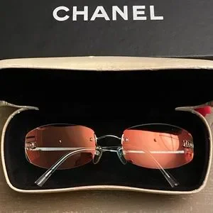 CHANEL | Accessories | Chanel Rimless Iridescent Sunglasses 